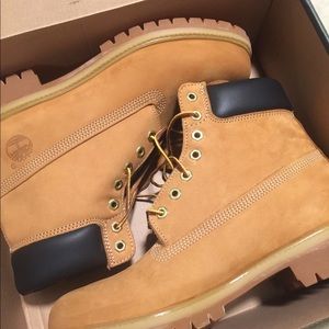 Timberland Premium 6 inch Waterproof Boots 10.5